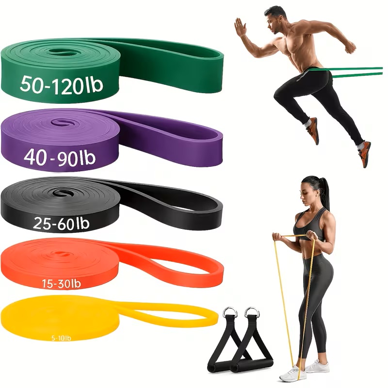 Pull Up Assist Band - 3/5개 풀업 밴드, 저항 밴드, 풀업