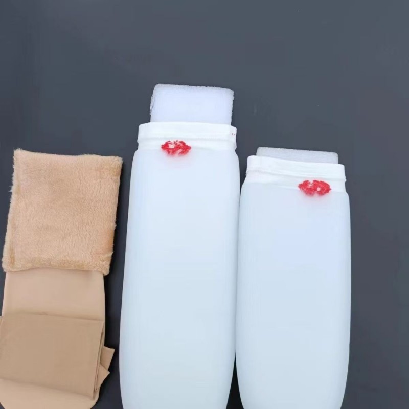 Knee Sleeve Pair - 종아리 절단 환자용 젤 슬리브, 부드러운