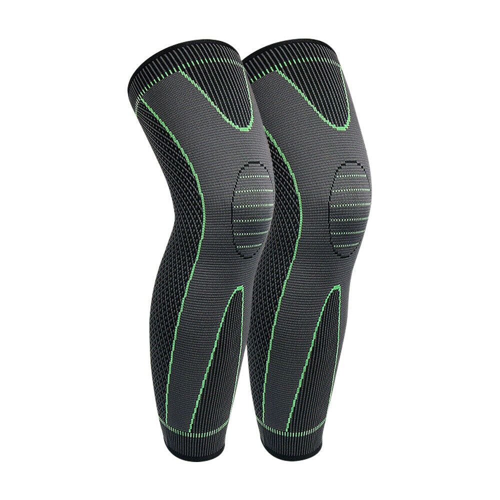 무릎 지원 버팀대 압축 긴 전체 다리 소매 관절염 달리 - Knee Sleeve Pair 리뷰 및 가격
