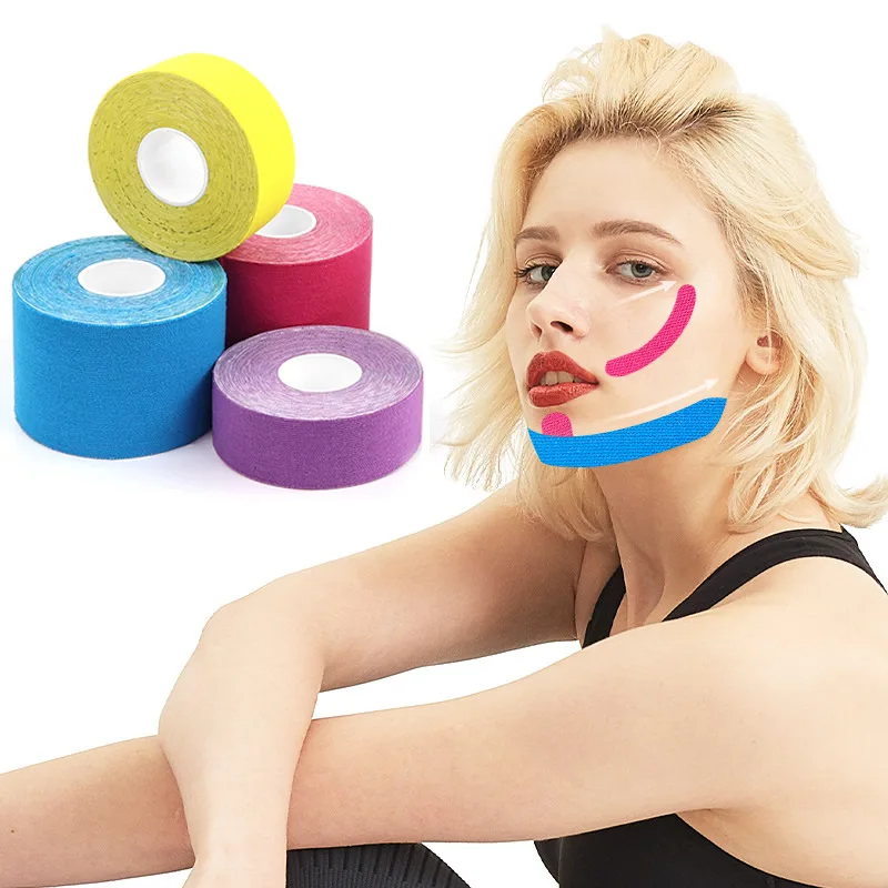 2.5CM*5M 키네시올로지 테이프 얼굴 V라인 목 눈 - Crossfit Lifting 리뷰 및 가격