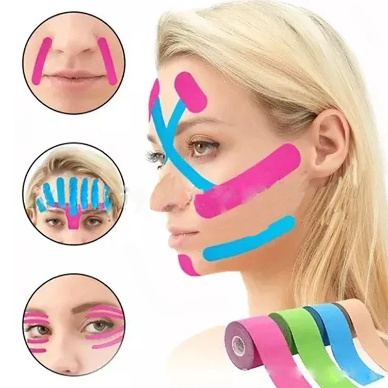 2.5CM*5M 키네시올로지 테이프 얼굴 V라인 목 눈 - Crossfit Lifting 리뷰 및 가격