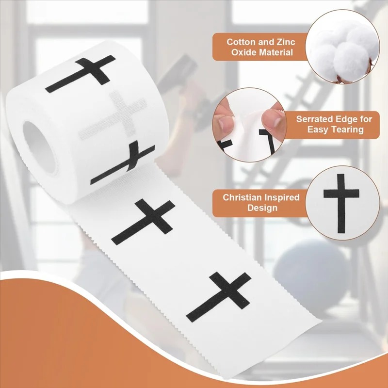 면 재질의 톱니형 가장자리 스포츠 테이프 운동용 붕대  - Finger Tape Athletic 리뷰 및 가격